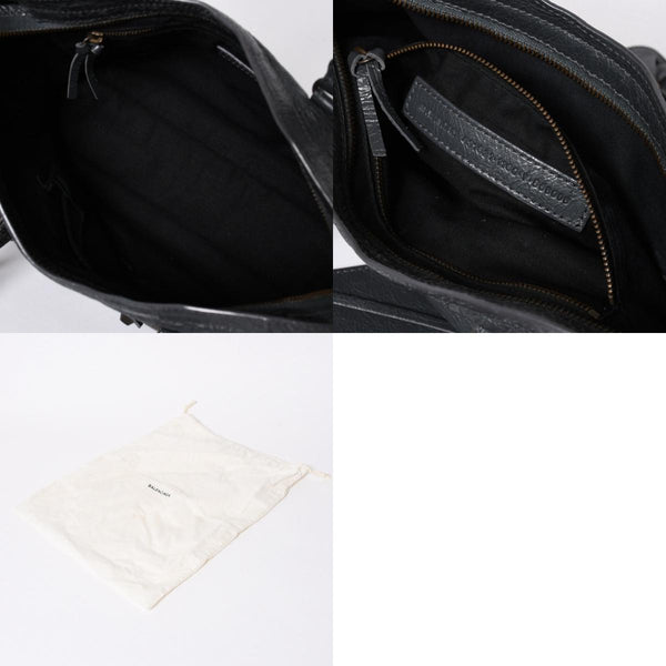 極美品 BALENCIAGA バレンシアガ 新型 クラシック シティ S ハンドバッグ 431621 ショルダーバッグ グレー 中古 4a006916