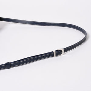 新品同様 GOYARD ゴヤール カップヴェールPM ショルダーバッグ CAPVE2PMLTY02CL02P ネイビー シルバー金具 中古 4a007024