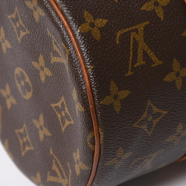 極美品 LOUIS VUITTON ルイヴィトン パピヨン30 GM ハンドバッグ M51365 モノグラム ゴールド金具 旧型 筒型 中古 4a006977