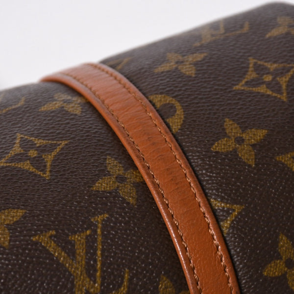 極美品 LOUIS VUITTON ルイヴィトン パピヨン30 GM ハンドバッグ M51365 モノグラム ゴールド金具 旧型 筒型 中古 4a006977