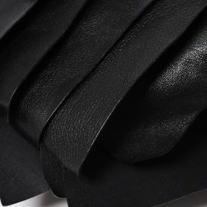 極美品 YVES SAINT LAURENT イヴサンローラン サントロぺ レザーバッグ ハンドバッグ 122245 ブラック シルバー金具 中古 4a006504