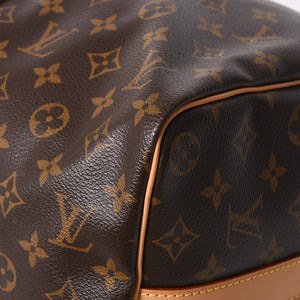 新品同様 LOUIS VUITTON ルイヴィトン モノグラム キーポル45 ボストンバッグ M41428 モノグラムキャンバス ヌメ革 ブラウン ゴールド金具 中古 4a006938