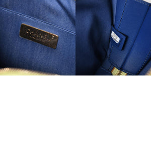 極美品 CHANEL シャネル CC Mania スモールカメラバッグ 27番台 ココマーク ライムグリーン マルチカラー ツイード ラムスキン ゴールド金具 中古 4a006953