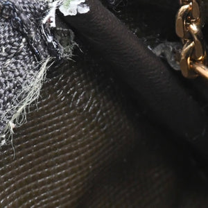 極美品 LOUIS VUITTON ルイヴィトン モノグラムミニ ポシェットクレ コインケース M92236 キャンバス ゴールド金具 グリーン 中古 4a007169