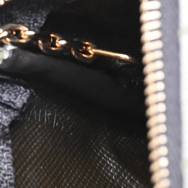 極美品 LOUIS VUITTON ルイヴィトン モノグラムミニ ポシェットクレ コインケース M92236 キャンバス ゴールド金具 グリーン 中古 4a007168