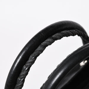 BALENCIAGA バレンシアガ ザ ジャイアント ヴェロ ハンドバッグ 282010 ショルダーバッグ 2WAY ブラック シルバー金具 美品 中古 4a006966