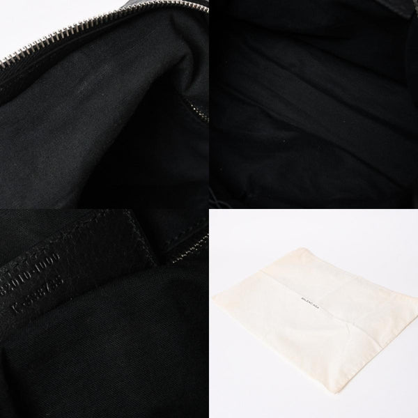 BALENCIAGA バレンシアガ ザ ジャイアント ヴェロ ハンドバッグ 282010 ショルダーバッグ 2WAY ブラック シルバー金具 美品 中古 4a006966