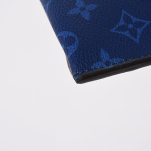 極美品 LOUIS VUITTON ルイヴィトンパシフィック スプリット サコッシュ M43854 モノグラム コバルト ブルー 中古 4a006937