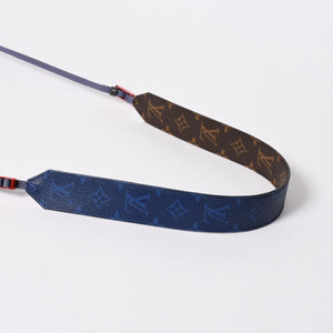 極美品 LOUIS VUITTON ルイヴィトンパシフィック スプリット サコッシュ M43854 モノグラム コバルト ブルー 中古 4a006937