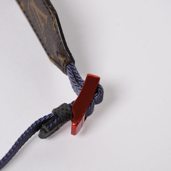 極美品 LOUIS VUITTON ルイヴィトンパシフィック スプリット サコッシュ M43854 モノグラム コバルト ブルー 中古 4a006937