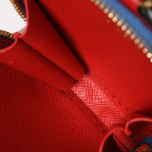 極美品 LOUIS VUITTON ルイヴィトン ミュルティポシェット アクセソワール アクセサリーポーチ M44990 デニム モノグラム 中古 4a006951
