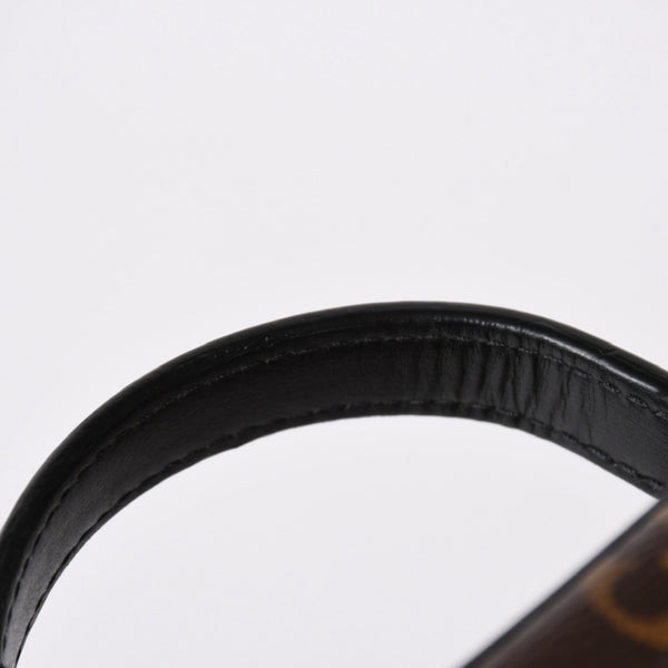 極美品 LOUIS VUITTON ルイヴィトン ヴァニティー・チェーン ポーチ モノグラム・リバース M47125 ブラウン ゴールド金具 中古 4a007059