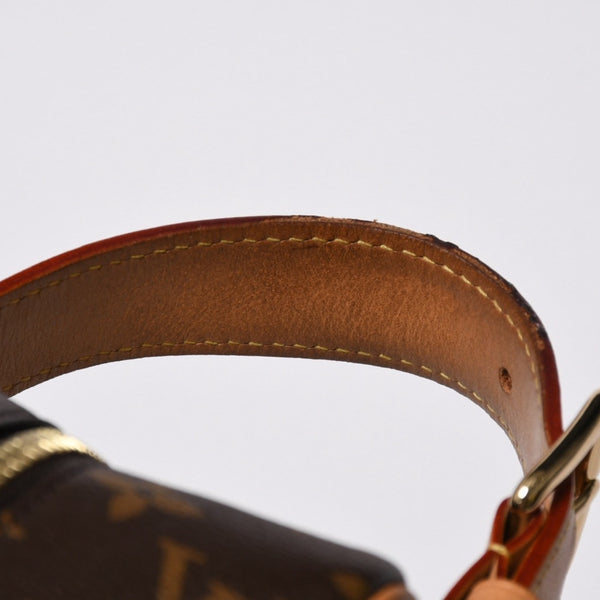 LOUIS VUITTON ルイヴィトン ロッカー ドップ キット クラッチポーチバッグ M83112 ブラウン ゴールド金具 美品 中古 4a006939
