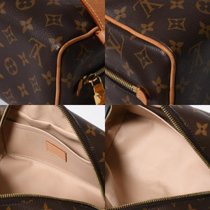 LOUIS VUITTON ルイヴィトン ロッカー ドップ キット クラッチポーチバッグ M83112 ブラウン ゴールド金具 美品 中古 4a006939