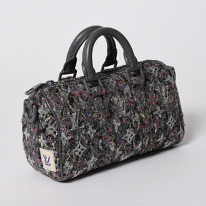 極美品 LOUISVUITTON ルイヴィトン キーポルXS モノグラムフェルト ツイード リサイクル M80821 マルチ 2WAY 中古 4a007158