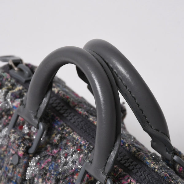 極美品 LOUISVUITTON ルイヴィトン キーポルXS モノグラムフェルト ツイード リサイクル M80821 マルチ 2WAY 中古 4a007158