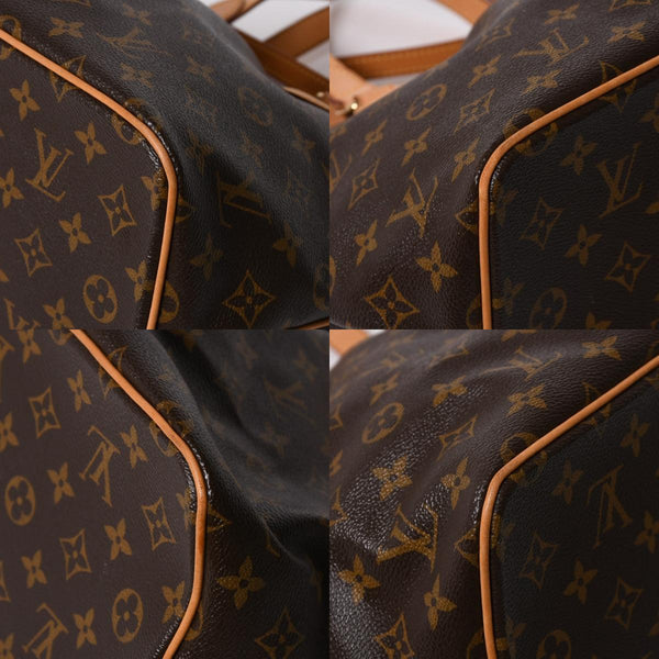 極美品 LOUIS VUITTON ルイヴィトン パレルモPM ハンドバッグ M40145 モノグラム 2WAY PVC レザー ゴールド金具 中古 4a006935
