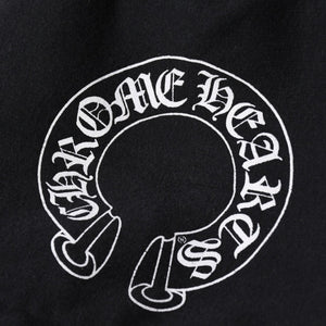 CHROME HEARTS クロムハーツ ジップアップフーディー パーカー サイズS CHプラス スクロールラベル マリブ サーマル 美品 中古 4a007359