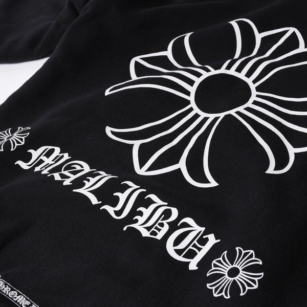 CHROME HEARTS クロムハーツ ジップアップフーディー パーカー サイズS CHプラス スクロールラベル マリブ サーマル 美品 中古 4a007359