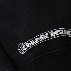 CHROME HEARTS クロムハーツ ジップアップフーディー パーカー サイズS CHプラス スクロールラベル マリブ サーマル 美品 中古 4a007359