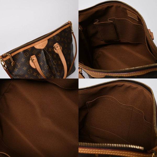 極美品 LOUIS VUITTON ルイヴィトン パレルモPM ハンドバッグ M40145 モノグラム 2WAY PVC レザー ゴールド金具 中古 4a006935