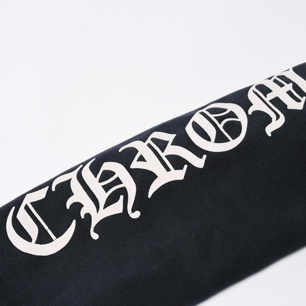 CHROME HEARTS クロムハーツ オールド サーマルフーディー パーカー サイズS ホースシュー ダガージップ ブラック 美品 中古 4a007360