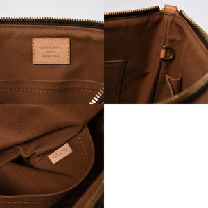極美品 LOUIS VUITTON ルイヴィトン パレルモPM ハンドバッグ M40145 モノグラム 2WAY PVC レザー ゴールド金具 中古 4a006935