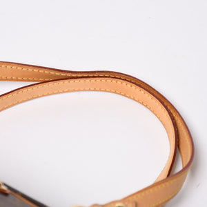 極美品 LOUIS VUITTON ルイヴィトン モントルグイユ PM ハンドバッグ M95565 PVC ヌメ革 ブラウン ゴールド金具 中古 4a006972
