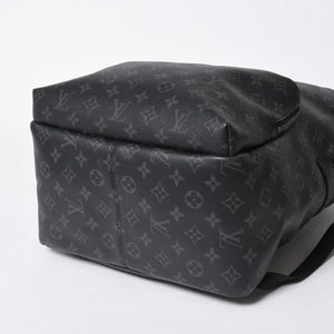極美品 LOUIS VUITTON ルイヴィトン アポロ バックバック リュックサック M43186 モノグラムエクリプス TR1117 ブラック ダークグレー ブラックメタル金具 中古 4a006974