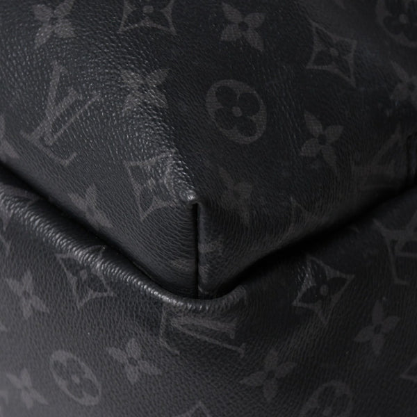 極美品 LOUIS VUITTON ルイヴィトン アポロ バックバック リュックサック M43186 モノグラムエクリプス TR1117 ブラック ダークグレー ブラックメタル金具 中古 4a006974