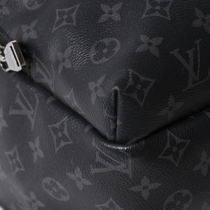 極美品 LOUIS VUITTON ルイヴィトン アポロ バックバック リュックサック M43186 モノグラムエクリプス TR1117 ブラック ダークグレー ブラックメタル金具 中古 4a006974