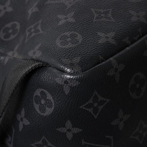 極美品 LOUIS VUITTON ルイヴィトン アポロ バックバック リュックサック M43186 モノグラムエクリプス TR1117 ブラック ダークグレー ブラックメタル金具 中古 4a006974