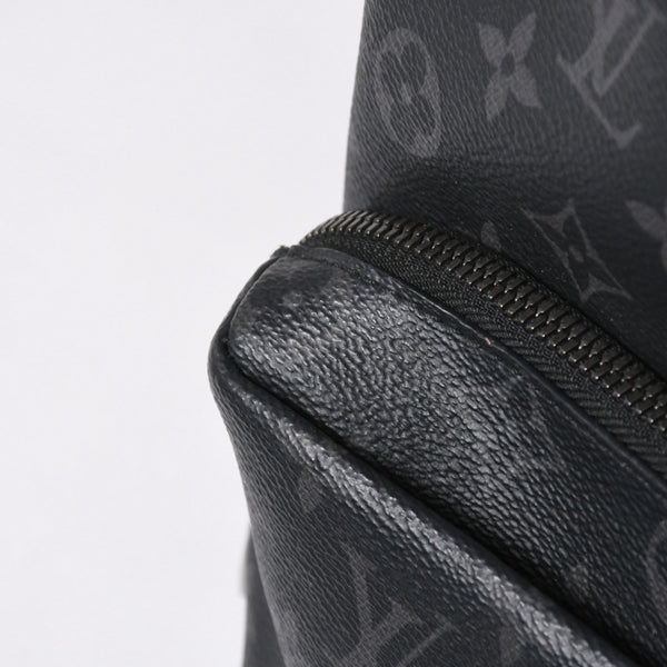 極美品 LOUIS VUITTON ルイヴィトン アポロ バックバック リュックサック M43186 モノグラムエクリプス TR1117 ブラック ダークグレー ブラックメタル金具 中古 4a006974