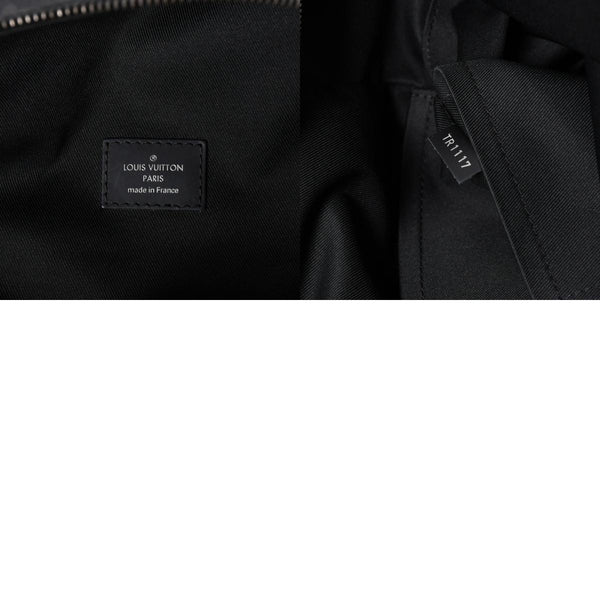 極美品 LOUIS VUITTON ルイヴィトン アポロ バックバック リュックサック M43186 モノグラムエクリプス TR1117 ブラック ダークグレー ブラックメタル金具 中古 4a006974