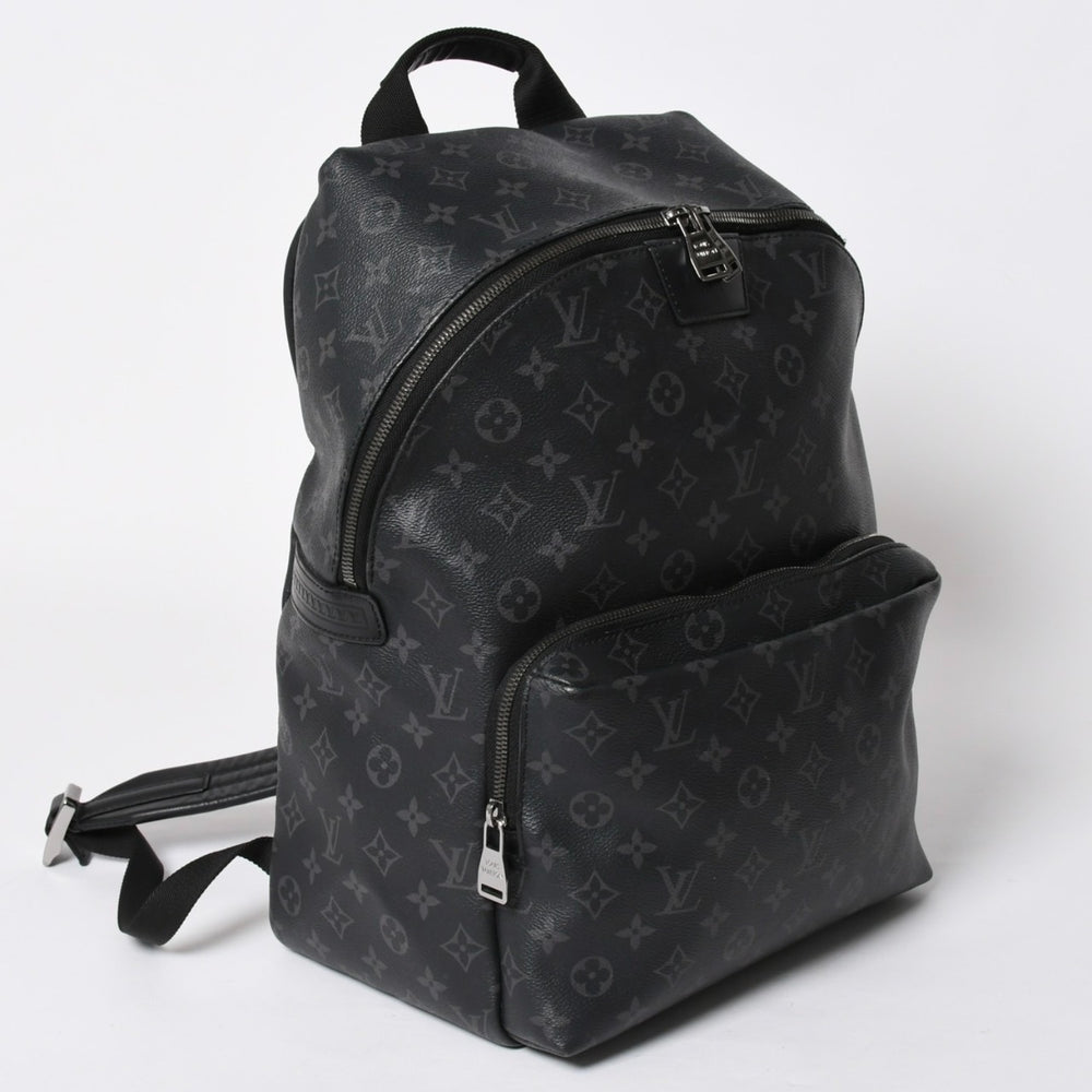 極美品 LOUIS VUITTON ルイヴィトン アポロ バックバック リュックサック M43186 モノグラムエクリプス TR1117 ブラック ダークグレー ブラックメタル金具 中古 4a006974
