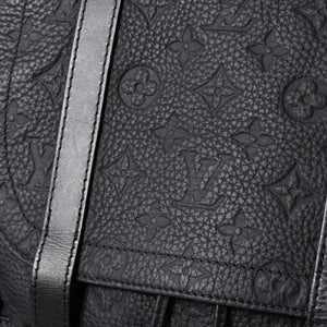 極美品 LOUIS VUITTON ルイヴィトン リュック クリストファーGM モノグラム・トリヨン M53285 ブラック 中古 4a006990