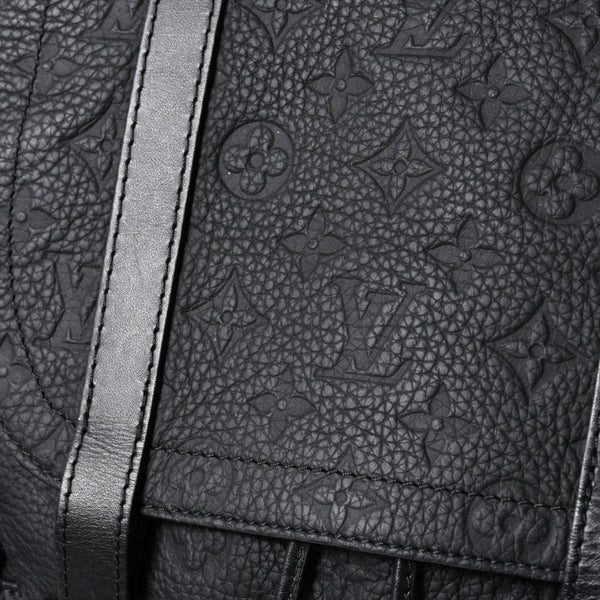 極美品 LOUIS VUITTON ルイヴィトン リュック クリストファーGM モノグラム・トリヨン M53285 ブラック 中古 4a006990