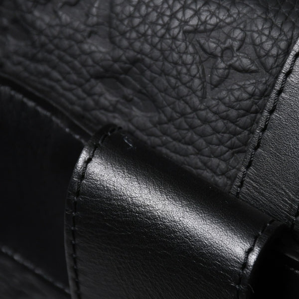 極美品 LOUIS VUITTON ルイヴィトン リュック クリストファーGM モノグラム・トリヨン M53285 ブラック 中古 4a006990