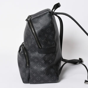 極美品 LOUIS VUITTON ルイヴィトン アポロ バックバック リュックサック M43186 モノグラムエクリプス TR1117 ブラック ダークグレー ブラックメタル金具 中古 4a006974