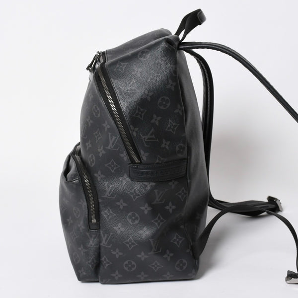 極美品 LOUIS VUITTON ルイヴィトン アポロ バックバック リュックサック M43186 モノグラムエクリプス TR1117 ブラック ダークグレー ブラックメタル金具 中古 4a006974