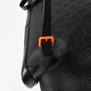極美品 LOUIS VUITTON ルイヴィトン リュック クリストファーGM モノグラム・トリヨン M53285 ブラック 中古 4a006990