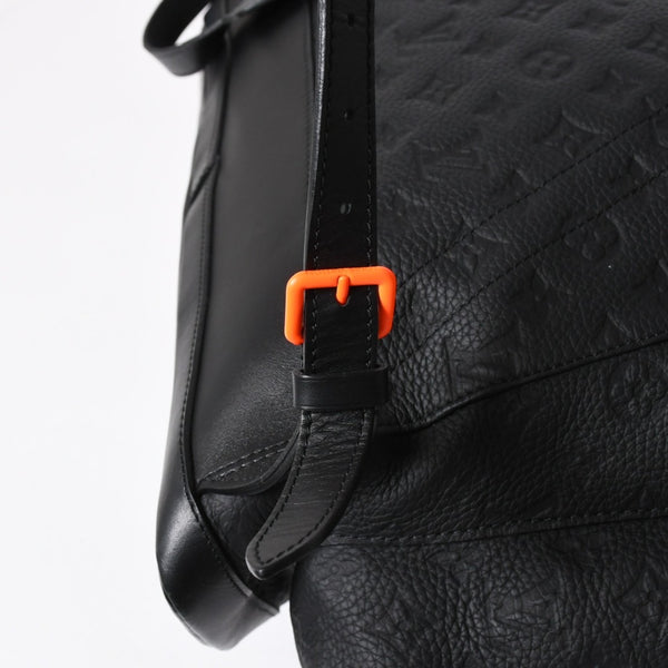 極美品 LOUIS VUITTON ルイヴィトン リュック クリストファーGM モノグラム・トリヨン M53285 ブラック 中古 4a006990
