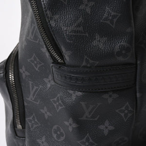 極美品 LOUIS VUITTON ルイヴィトン アポロ バックバック リュックサック M43186 モノグラムエクリプス TR1117 ブラック ダークグレー ブラックメタル金具 中古 4a006974