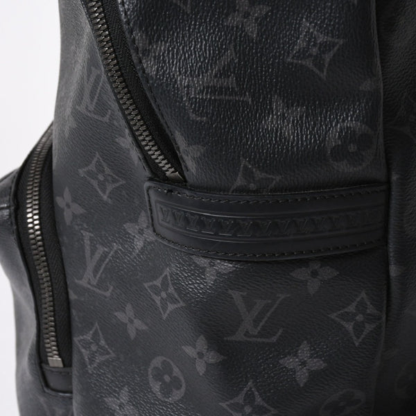 極美品 LOUIS VUITTON ルイヴィトン アポロ バックバック リュックサック M43186 モノグラムエクリプス TR1117 ブラック ダークグレー ブラックメタル金具 中古 4a006974