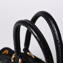 画像をギャラリービューアに読み込む, 極美品 LOUIS VUITTON ルイヴィトン ネオカヴィ MM ハンドバッグ M95351 モノグラム デニム ブラック 2WAY ゴールド金具 中古 4a001010