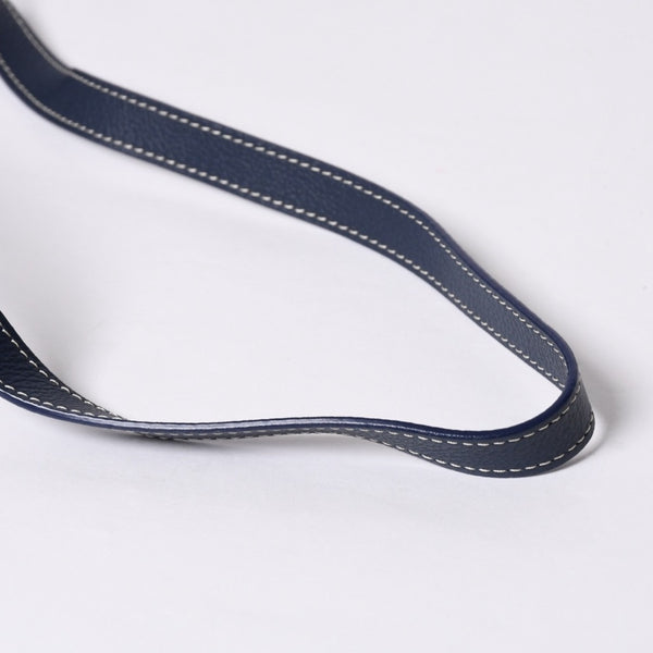 Like new Goyard Petit Fro bucket bag shoulder bag PVC leather navy used 4a000698