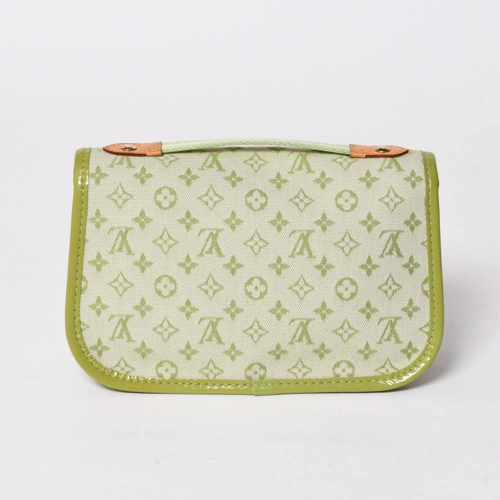 LOUIS VUITTON ルイヴィトン トゥルース マリーケイト M92935 ポーチ 小物入れ モノグラムミニ アップルグリーン 廃盤 美品 中古 4a007025