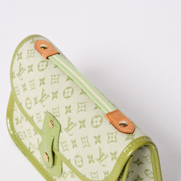LOUIS VUITTON ルイヴィトン トゥルース マリーケイト M92935 ポーチ 小物入れ モノグラムミニ アップルグリーン 廃盤 美品 中古 4a007025