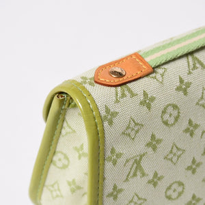 LOUIS VUITTON ルイヴィトン トゥルース マリーケイト M92935 ポーチ 小物入れ モノグラムミニ アップルグリーン 廃盤 美品 中古 4a007025