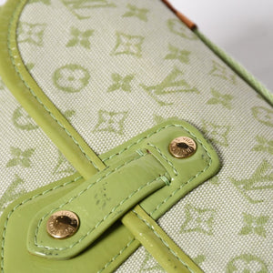 LOUIS VUITTON ルイヴィトン トゥルース マリーケイト M92935 ポーチ 小物入れ モノグラムミニ アップルグリーン 廃盤 美品 中古 4a007025
